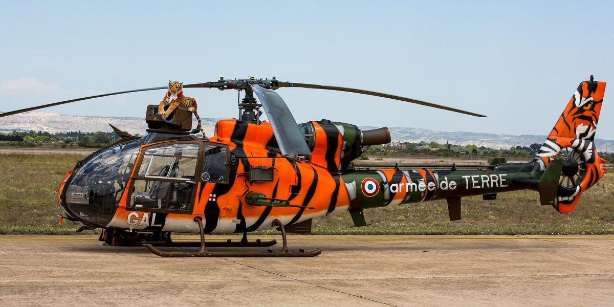 Французский вертолет Газель