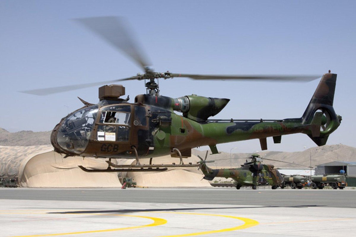 Вертолет Газель ВВС Сербии