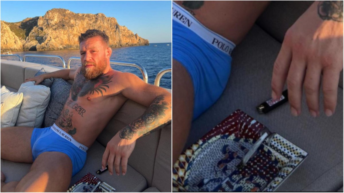 Connor MCGREGOR Yacht