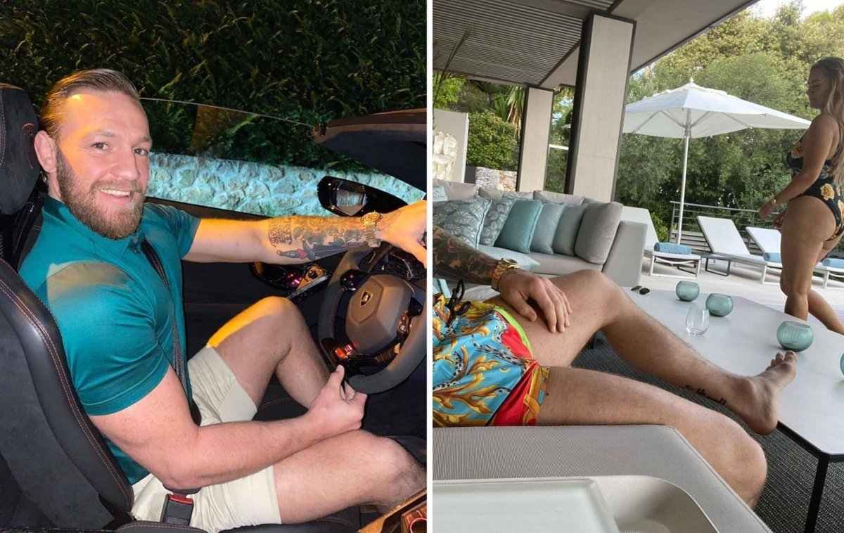 Яхта Конора МАКГРЕГОРА Ламборджини