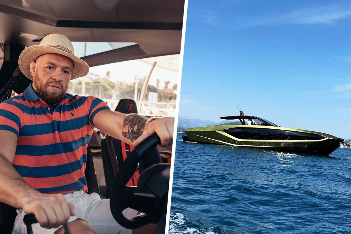 Яхта Lamborghini Конора МАКГРЕГОРА