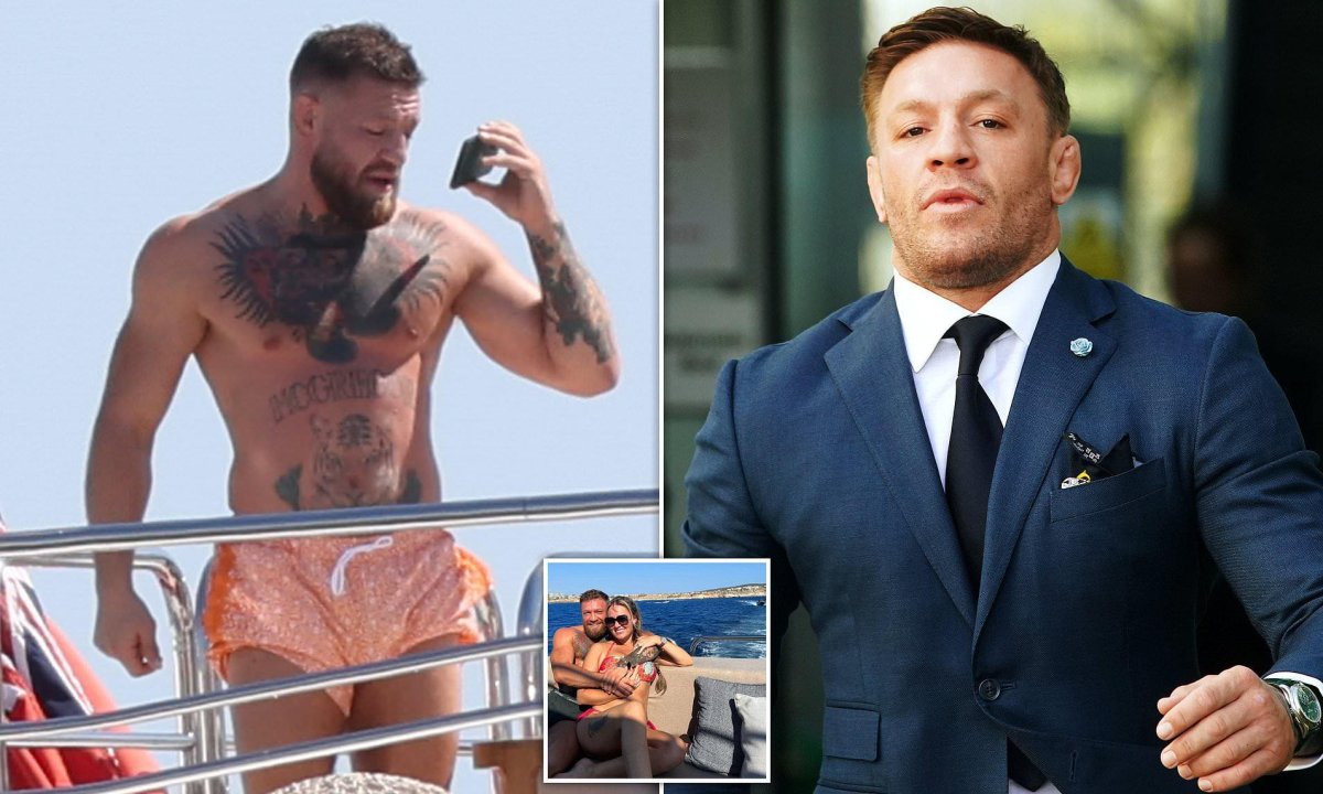 Конор МАКГРЕГОР на яхте