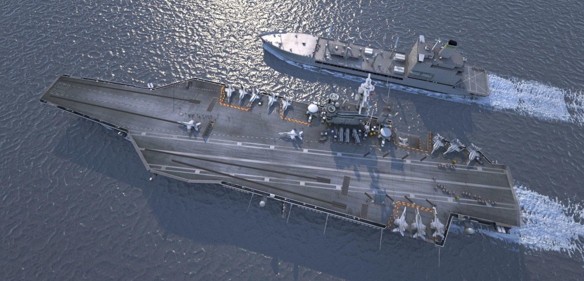 Авианосец Нимиц 3д модель