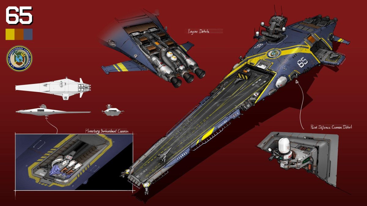 Керриер космический корабль