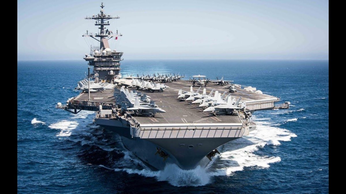 Авианосца USS Theodore Roosevelt