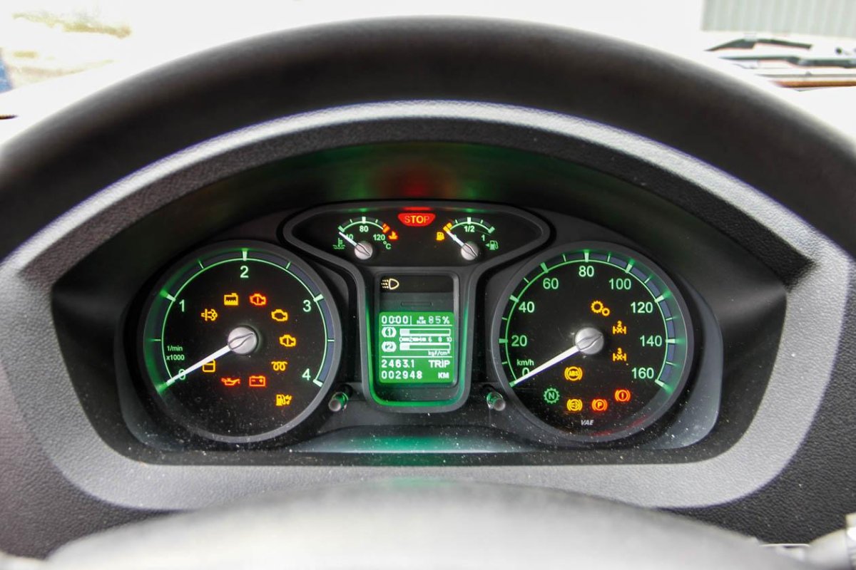 Урал next приборная панель