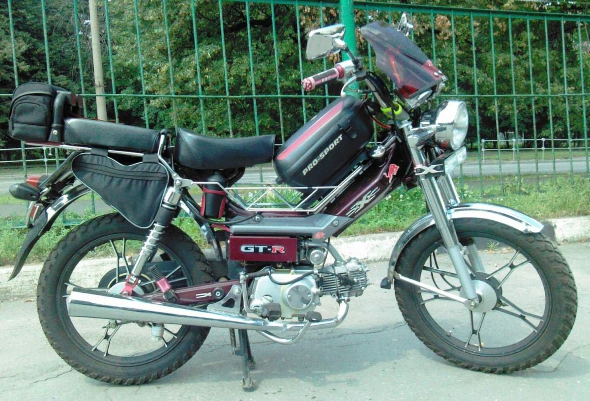 Дельта кросс мопед Китай