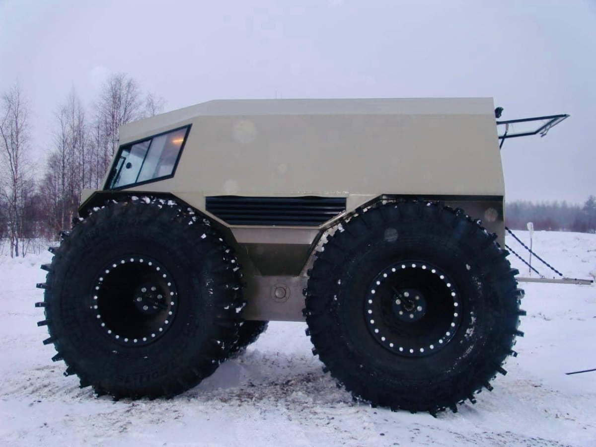 Вездеход болотоход Тайфун