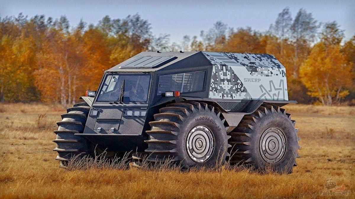 Вездеход амфибия Шерп