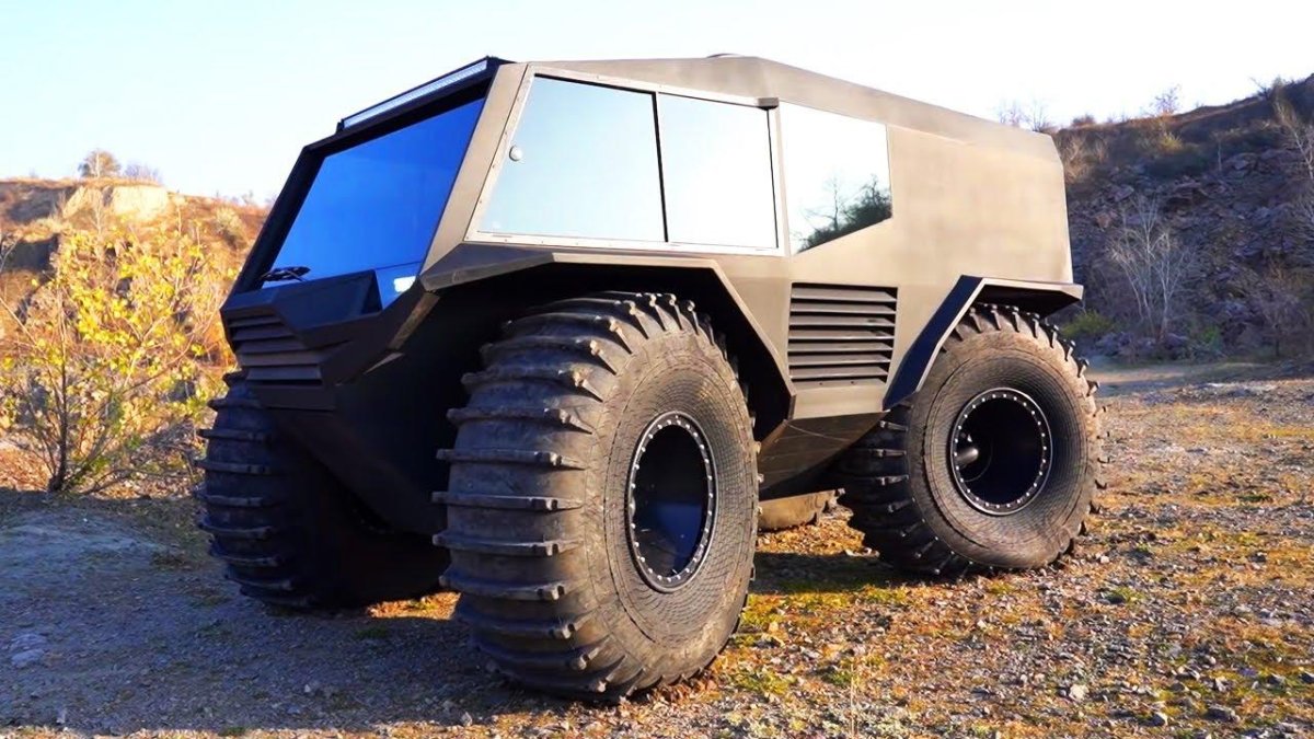 Вездеход амфибия Шерп