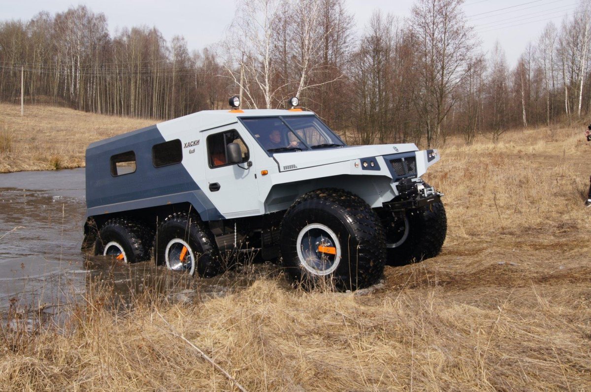 Снегоболотоход Трэкол хаски