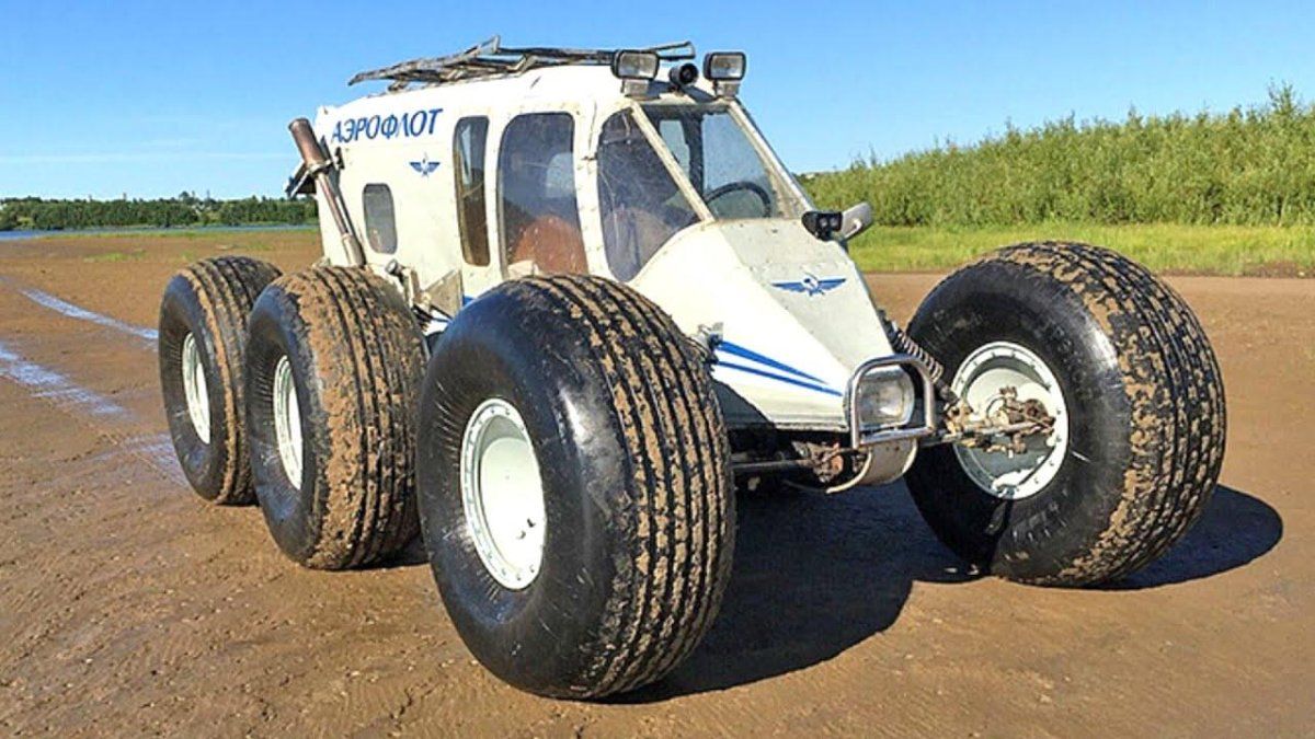 Вездеход -амфибия «Лопасня»