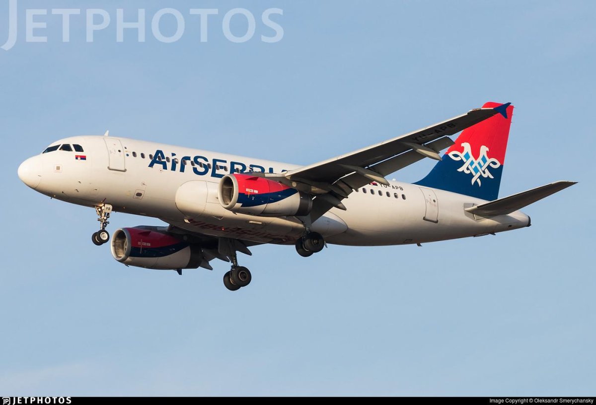 Самолет Москва Белград Сербия