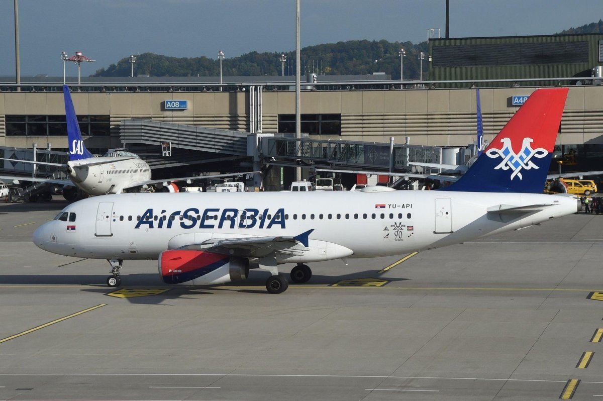 Airbus a319 Air Serbia