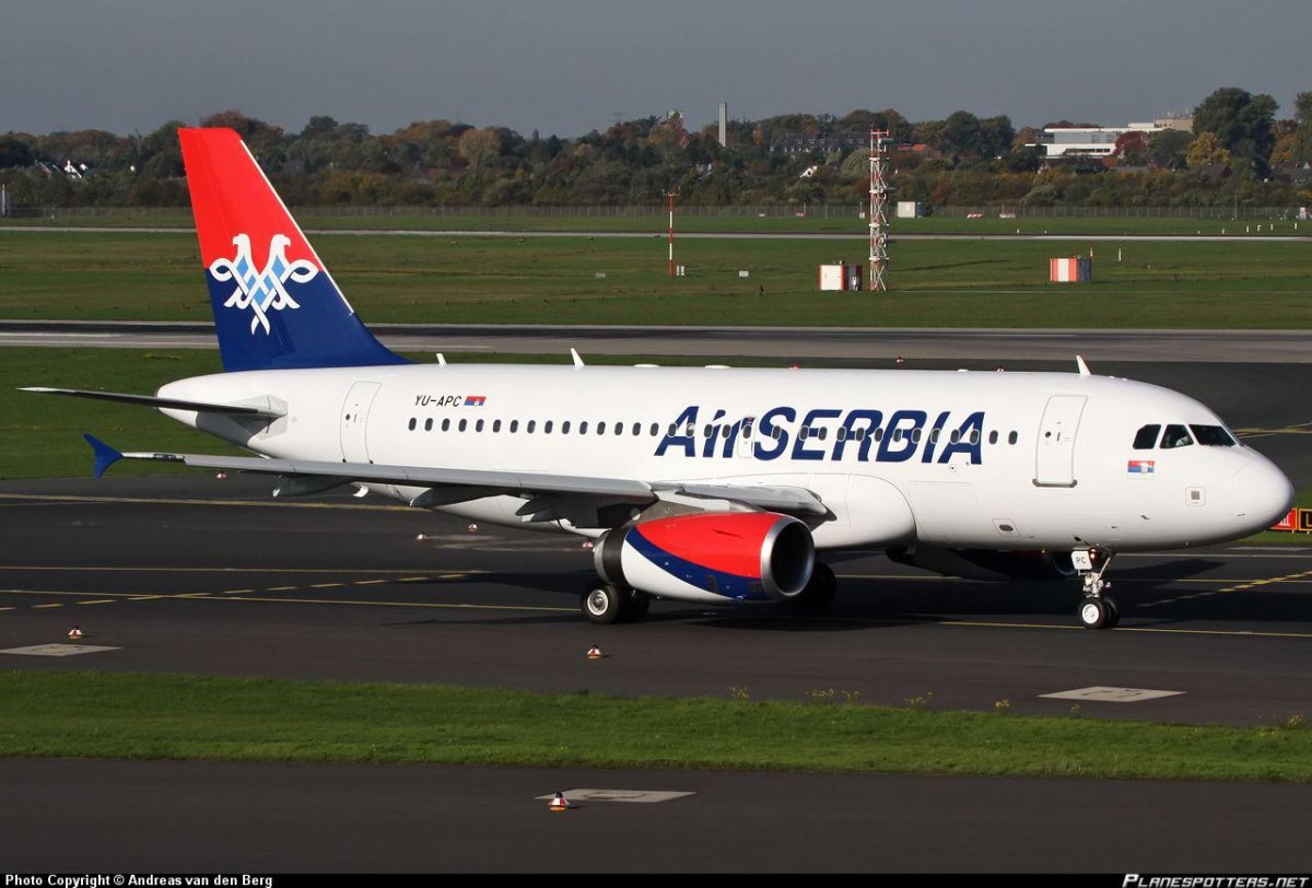 Airbus a319 Air Serbia