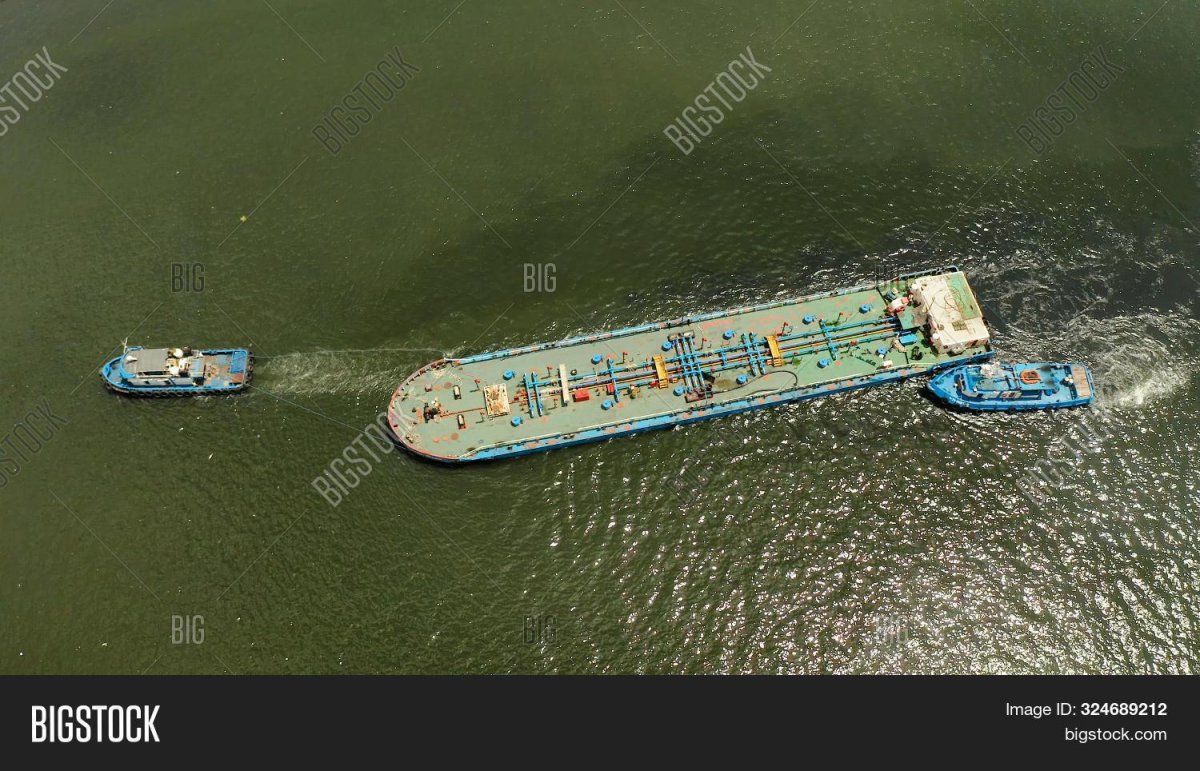 Груженая баржа с зависимым словом