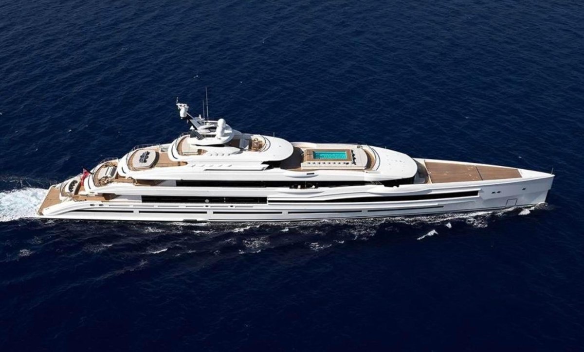 Яхта Билла Гейтса