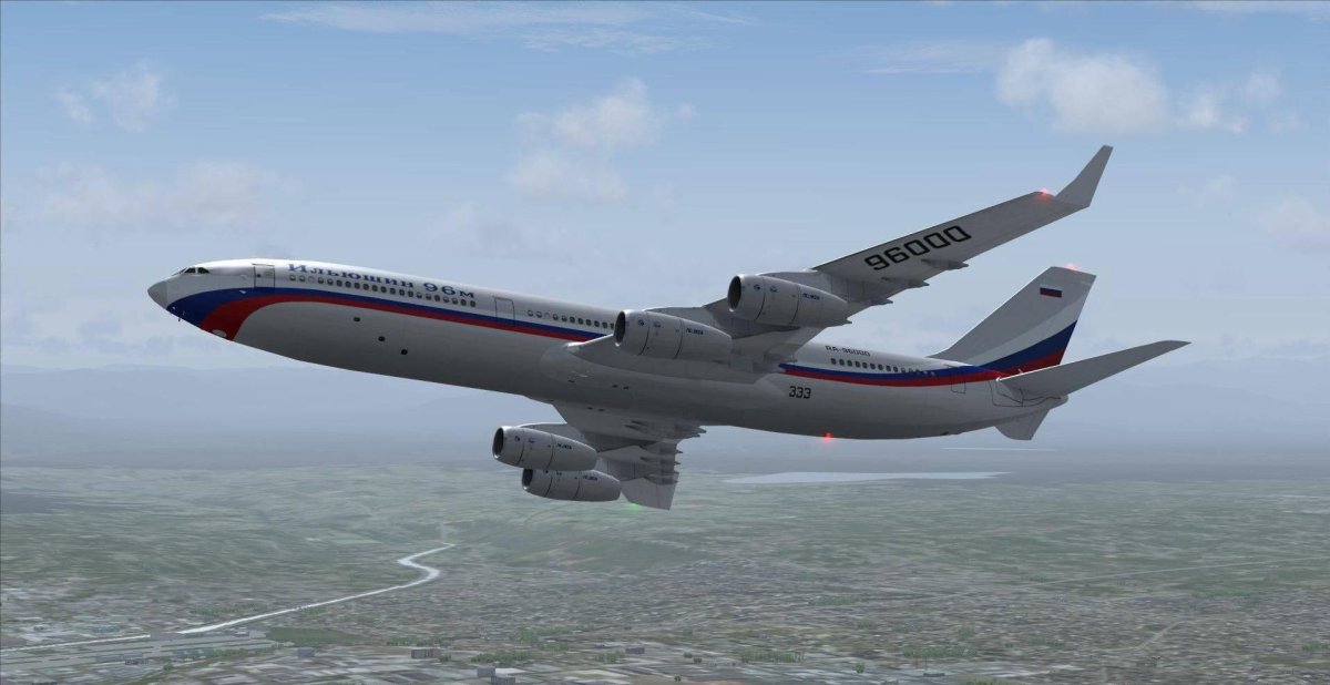 Ил-96 пассажирский самолёт