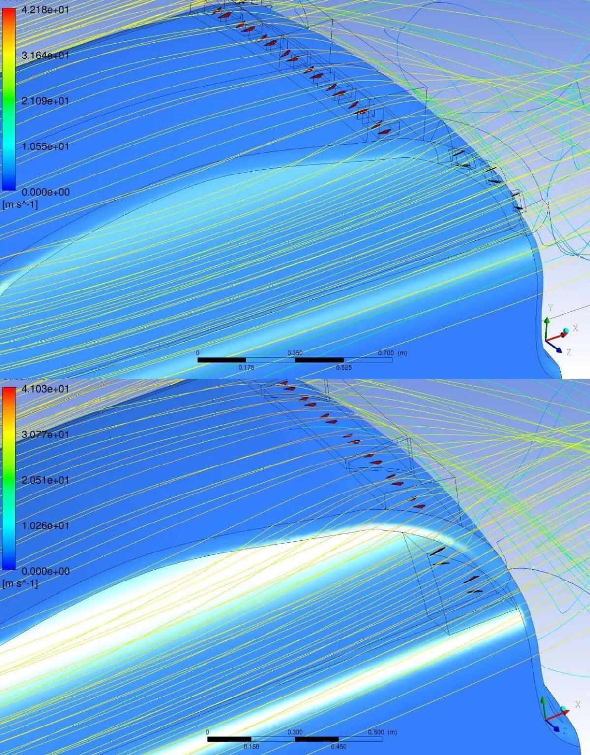 Рассекатель воздуха на машине