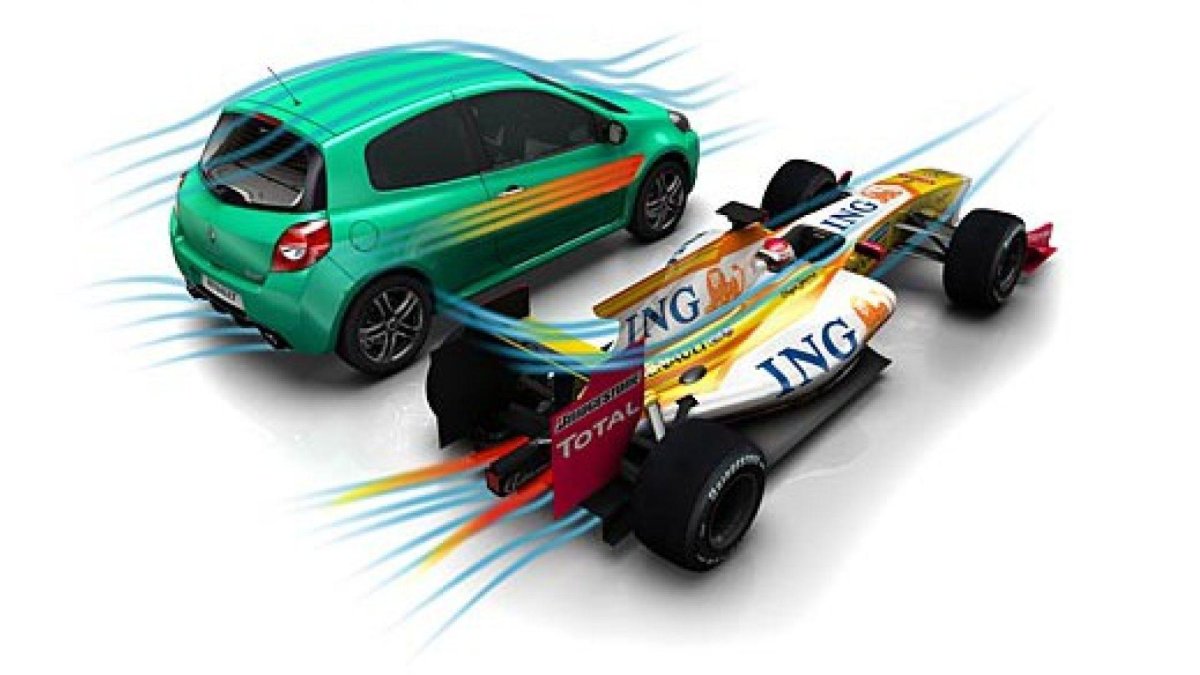 Аэродинамика гоночного автомобиля