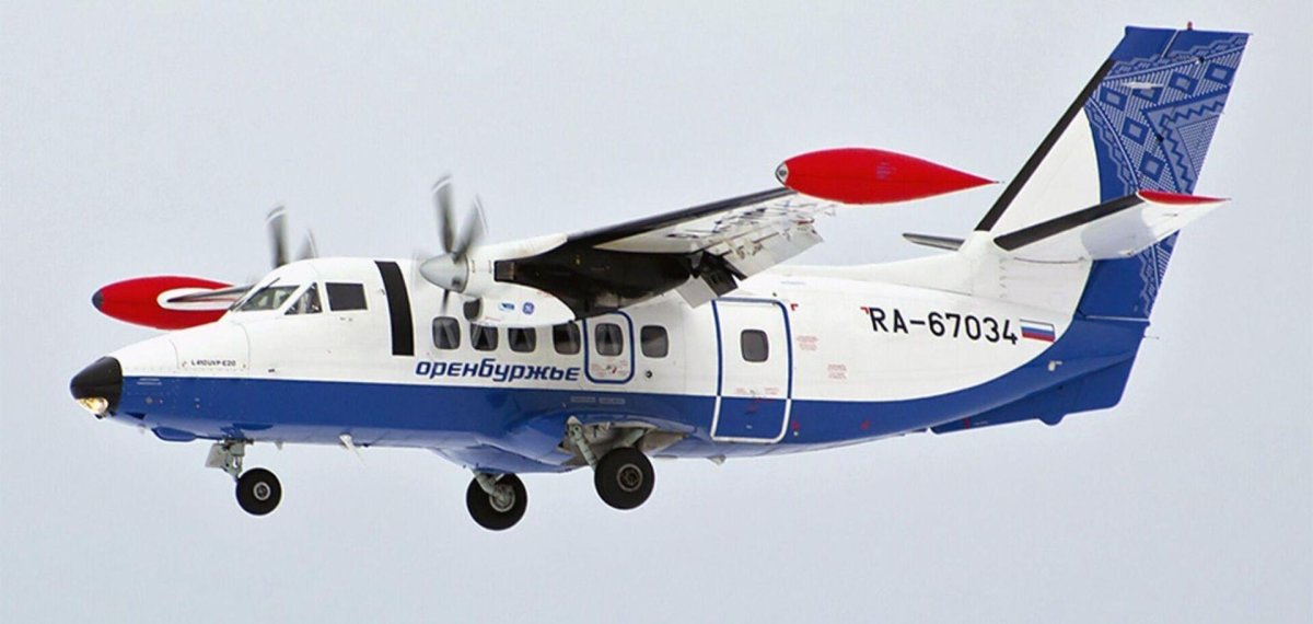 Самолёт l-410 Turbolet