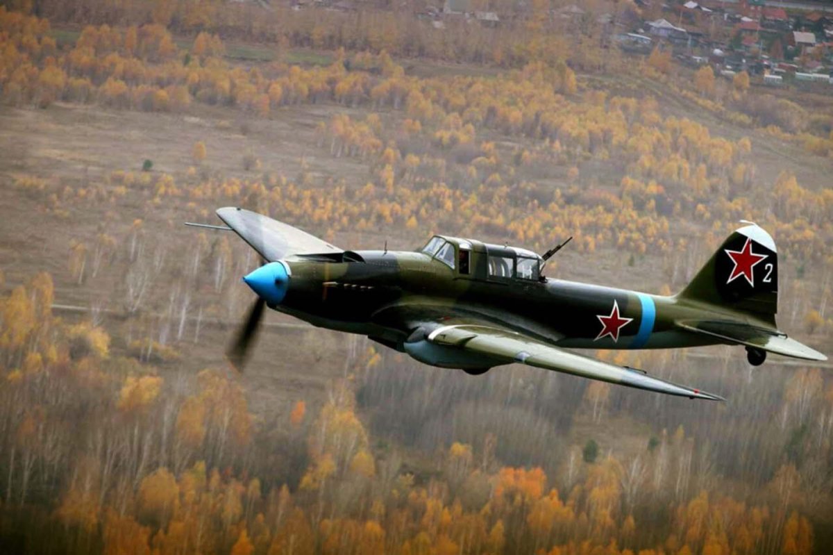 Самолёт ил-2 истребитель