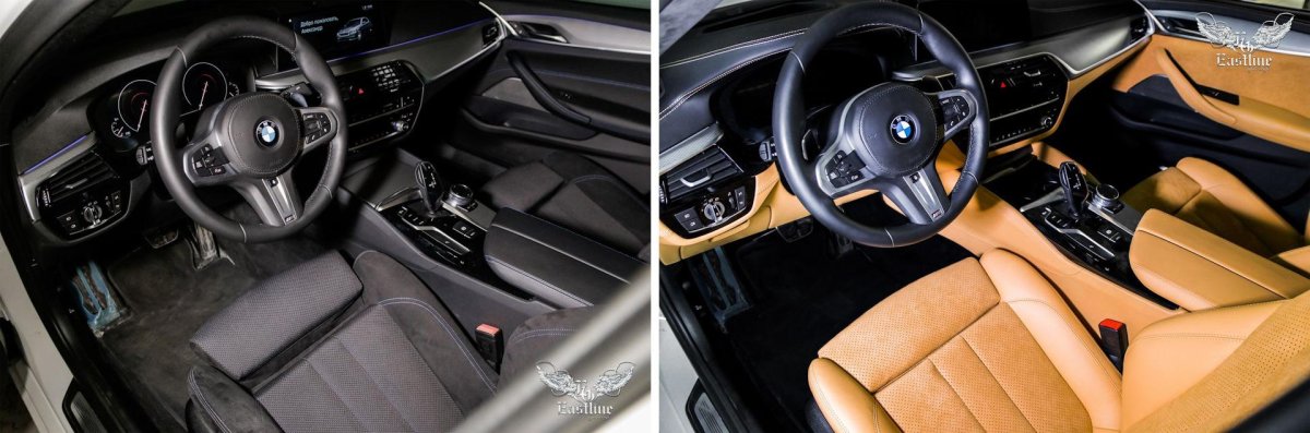 BMW 5 g30 салон кожа