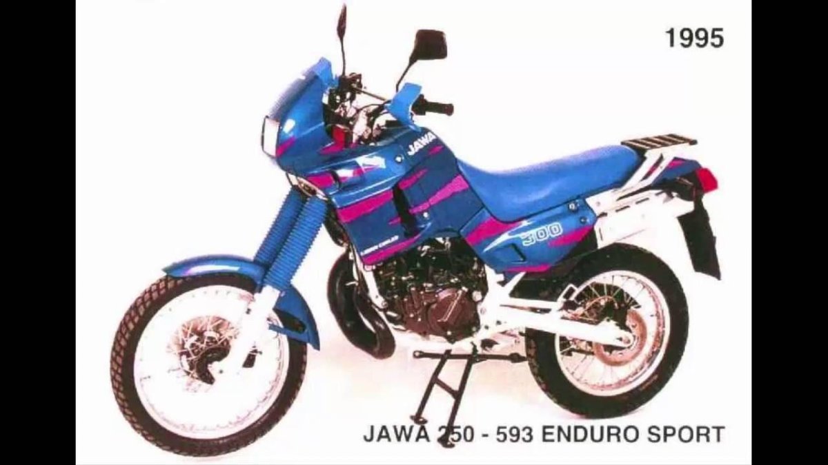 Мотоцикл Jawa Dakar 125