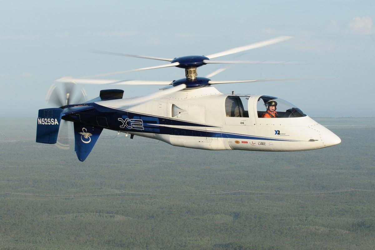 Сикорский x2 вертолёт