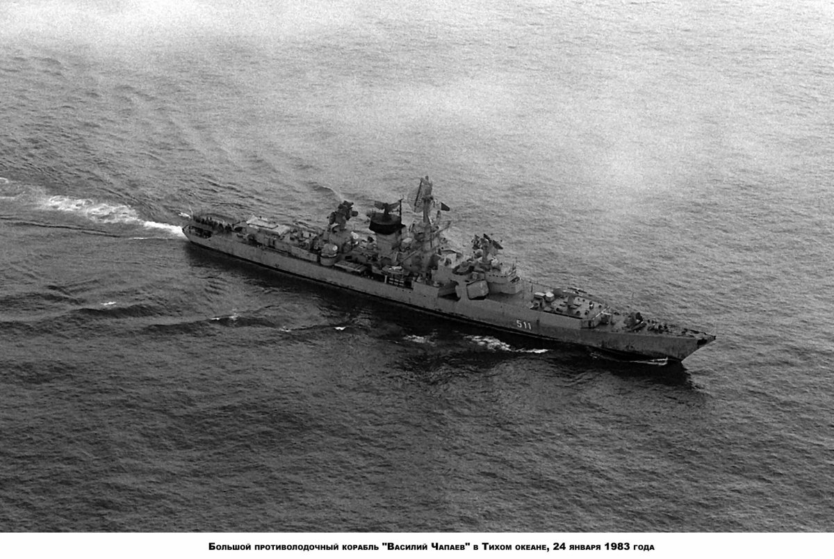 Маршал Тимошенко большой противолодочный корабль