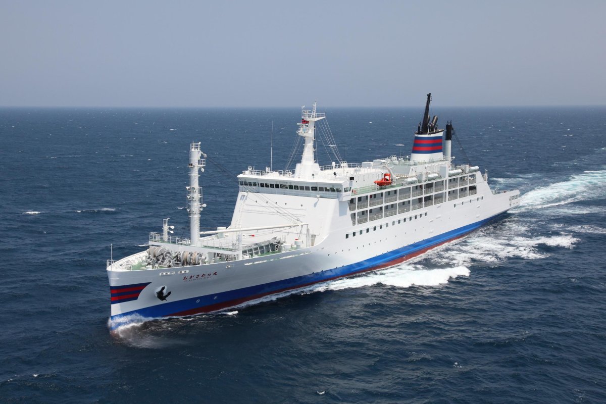 Грузопассажирский лайнер ава-Мару