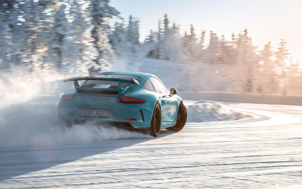 Порше 911 дрифт