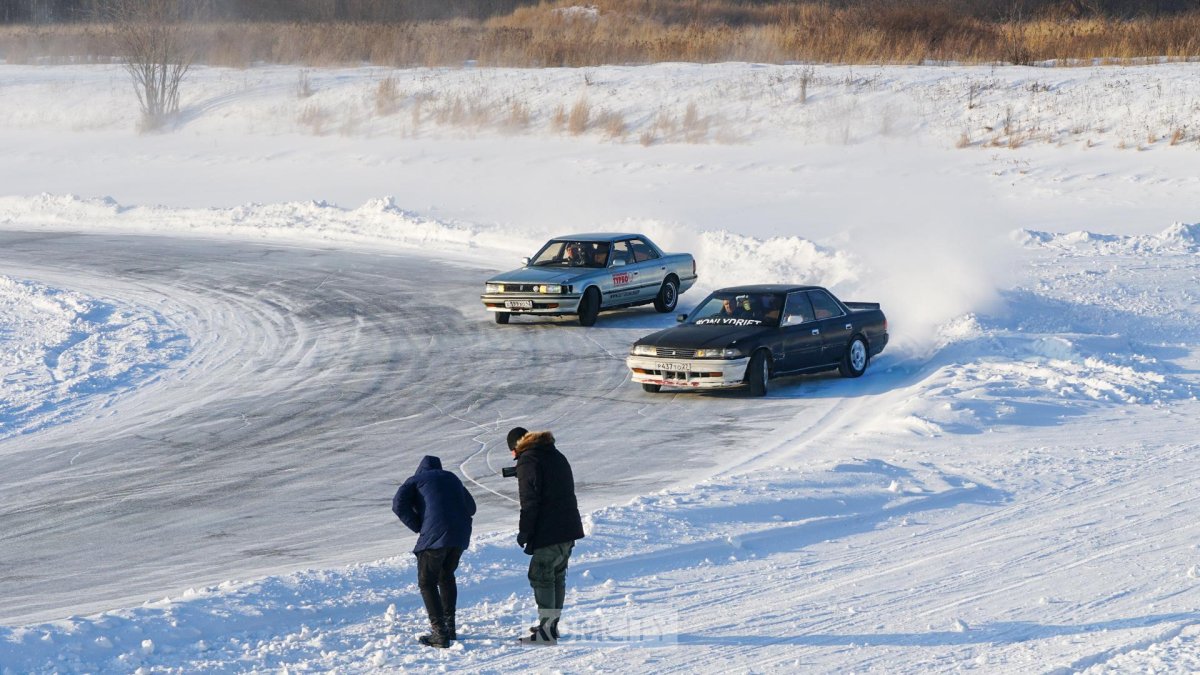 Дрифт Ока зима