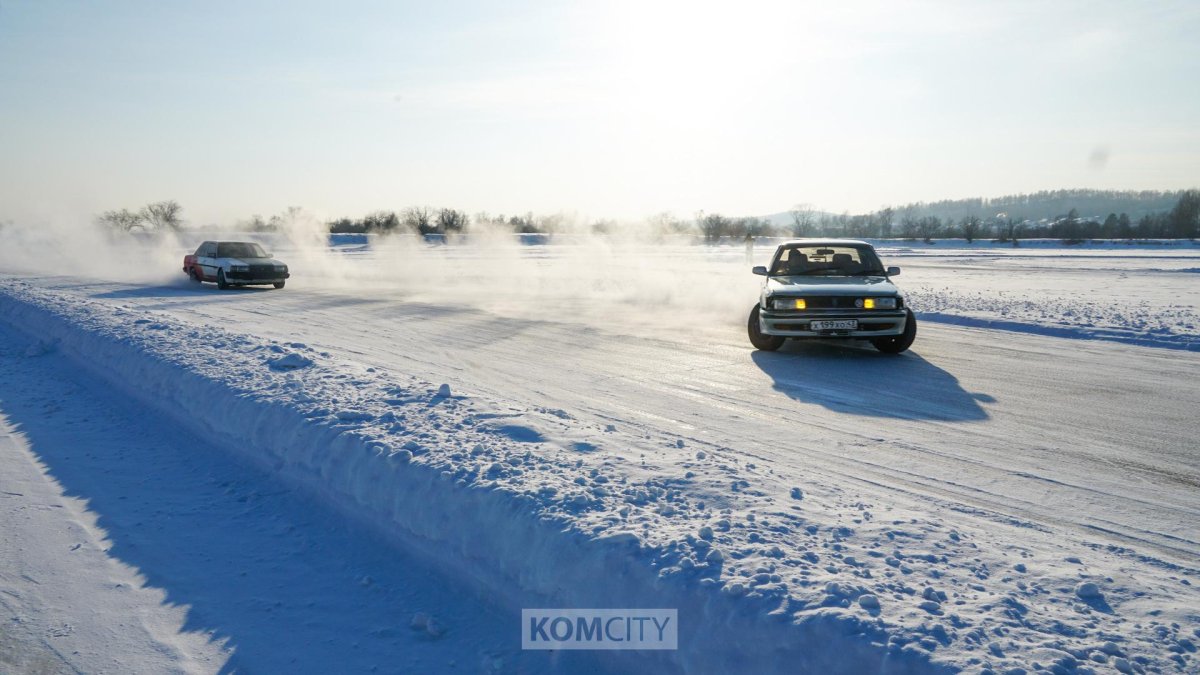 Дрифт Ока зима