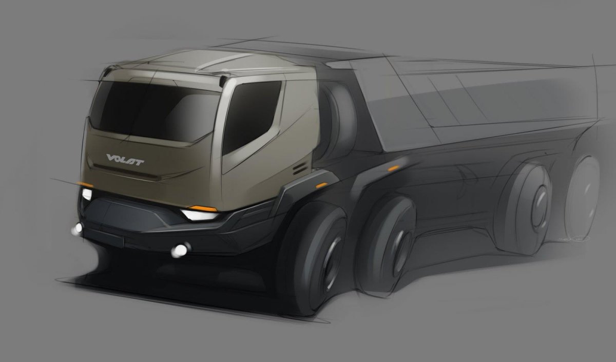 Концепт ЗИЛ 5301 будущего