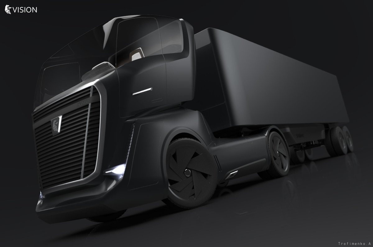 Концепт ЗИЛ 5301 будущего