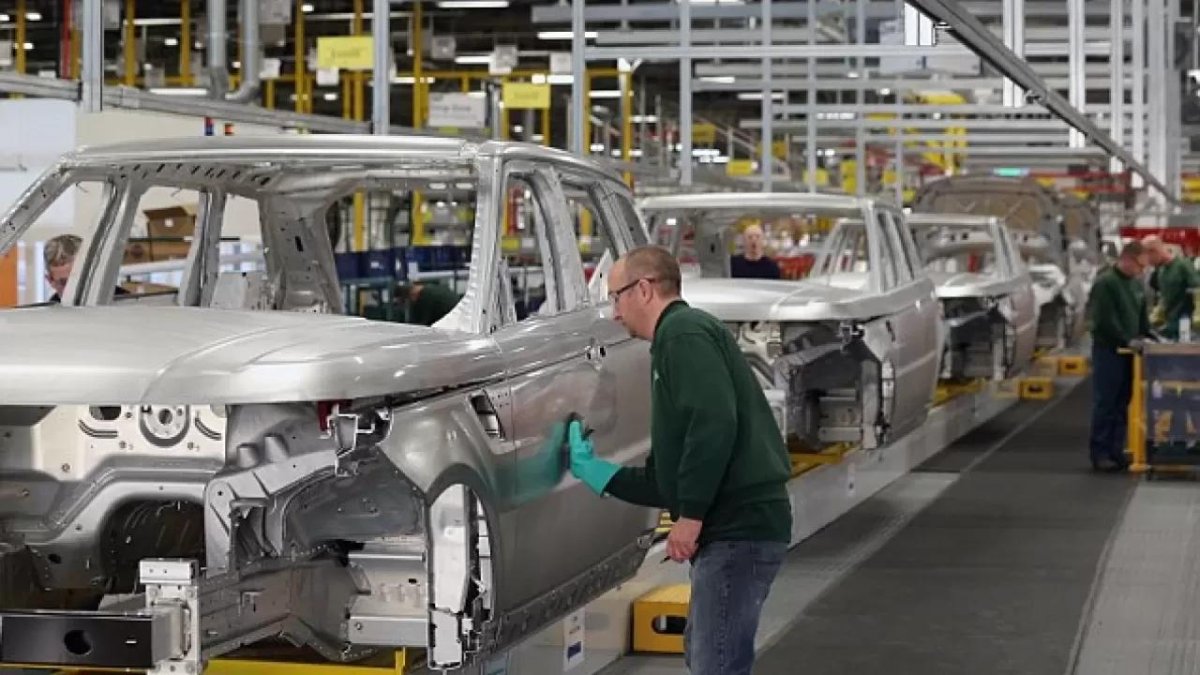 Британия ленд Ровер завод