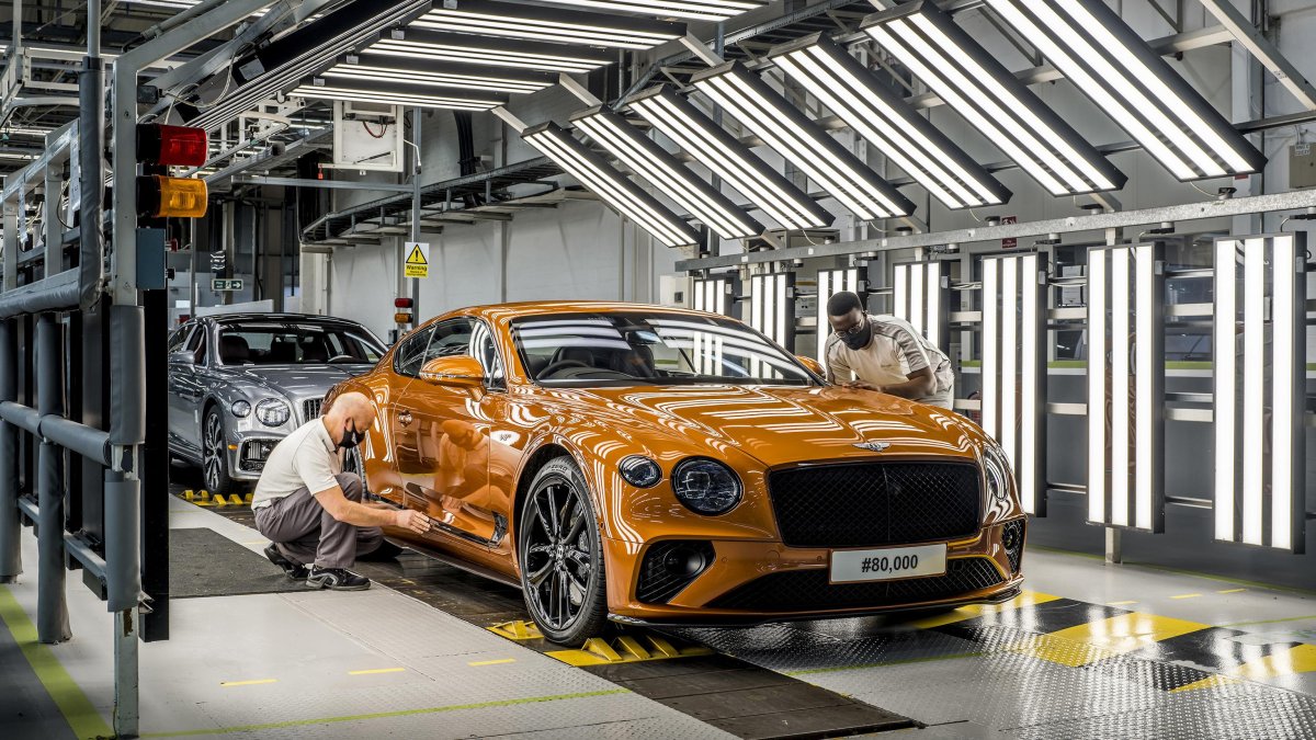 Bentley Motors город Crewe