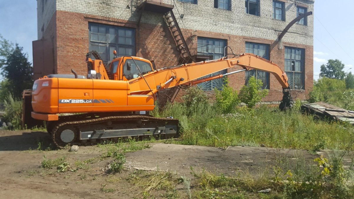 Переоборудование экскаватора в кран