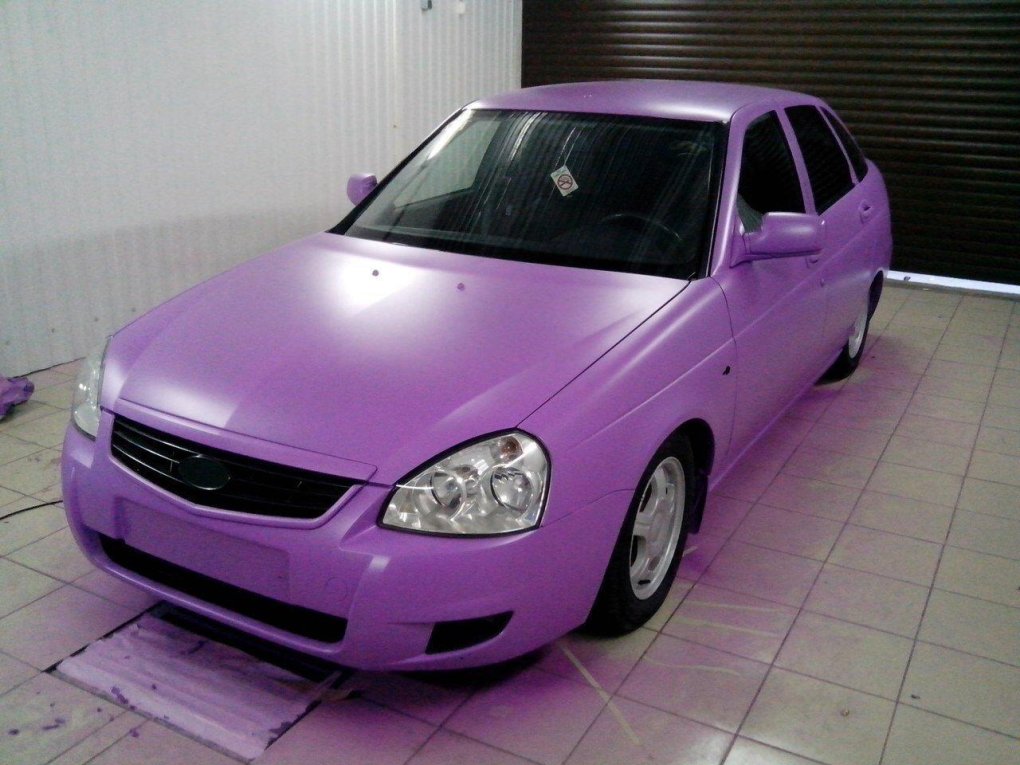 Лада Приора 2006 фиолетовый