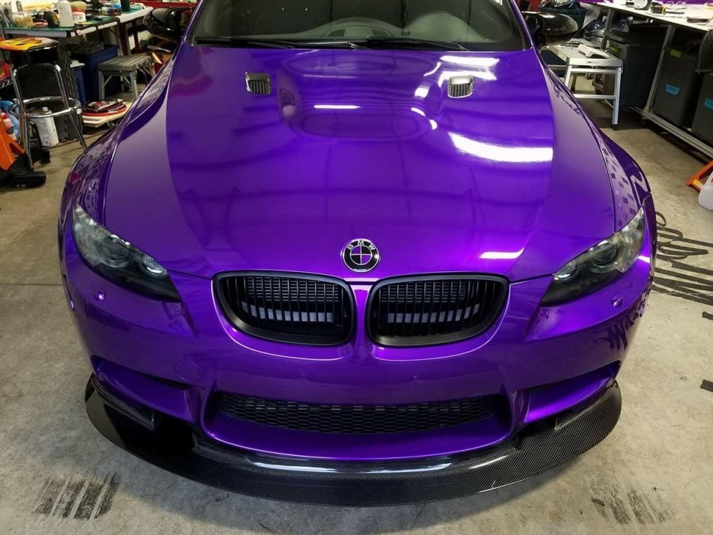 BMW m5 Purple