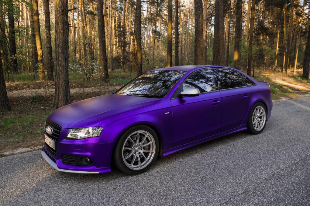 Ауди а6 с5 фиолетовая