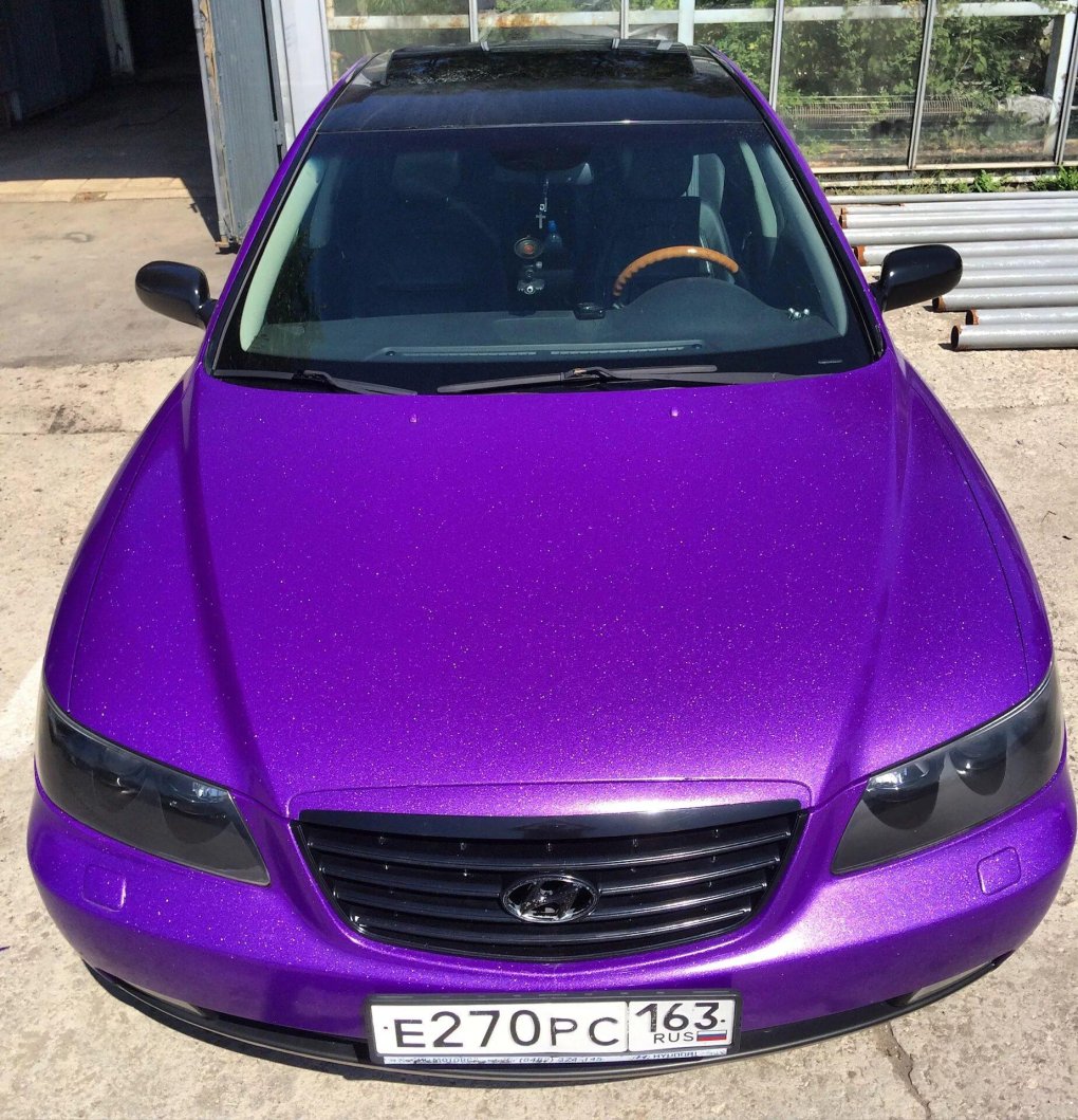 Мазда фиолетовый металлик