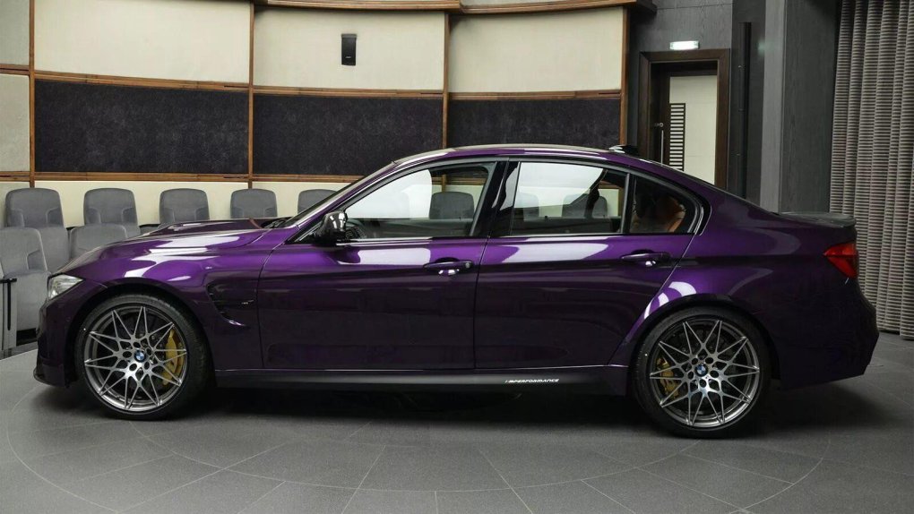 BMW m5 f90 Twilight Purple