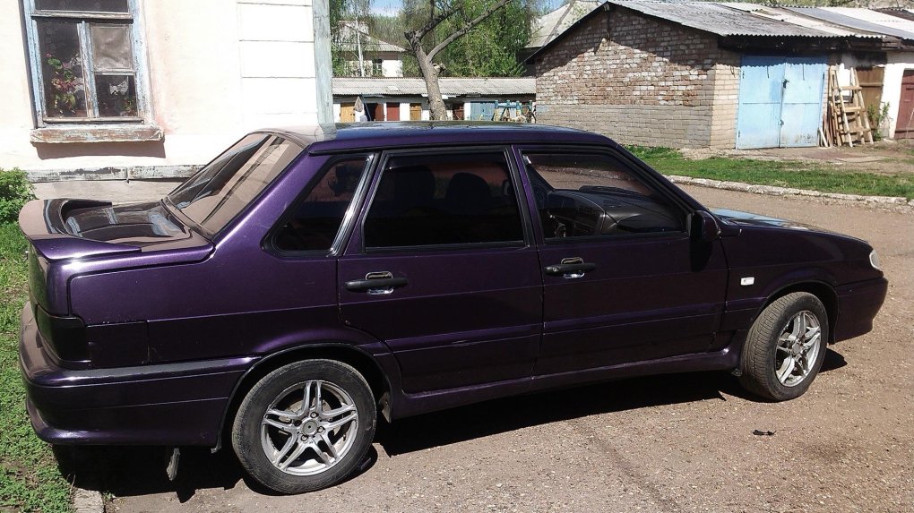 ВАЗ 2115 баклажан