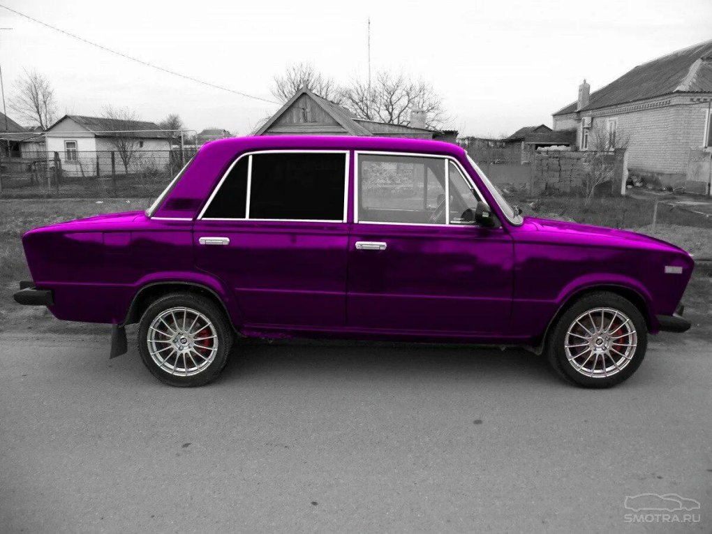 ВАЗ 2105 фиолетовый металлик