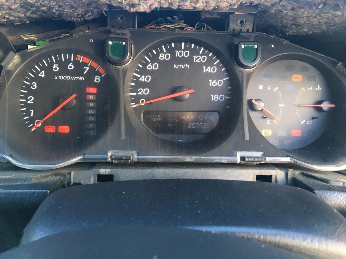 Приборная панель Honda inspire