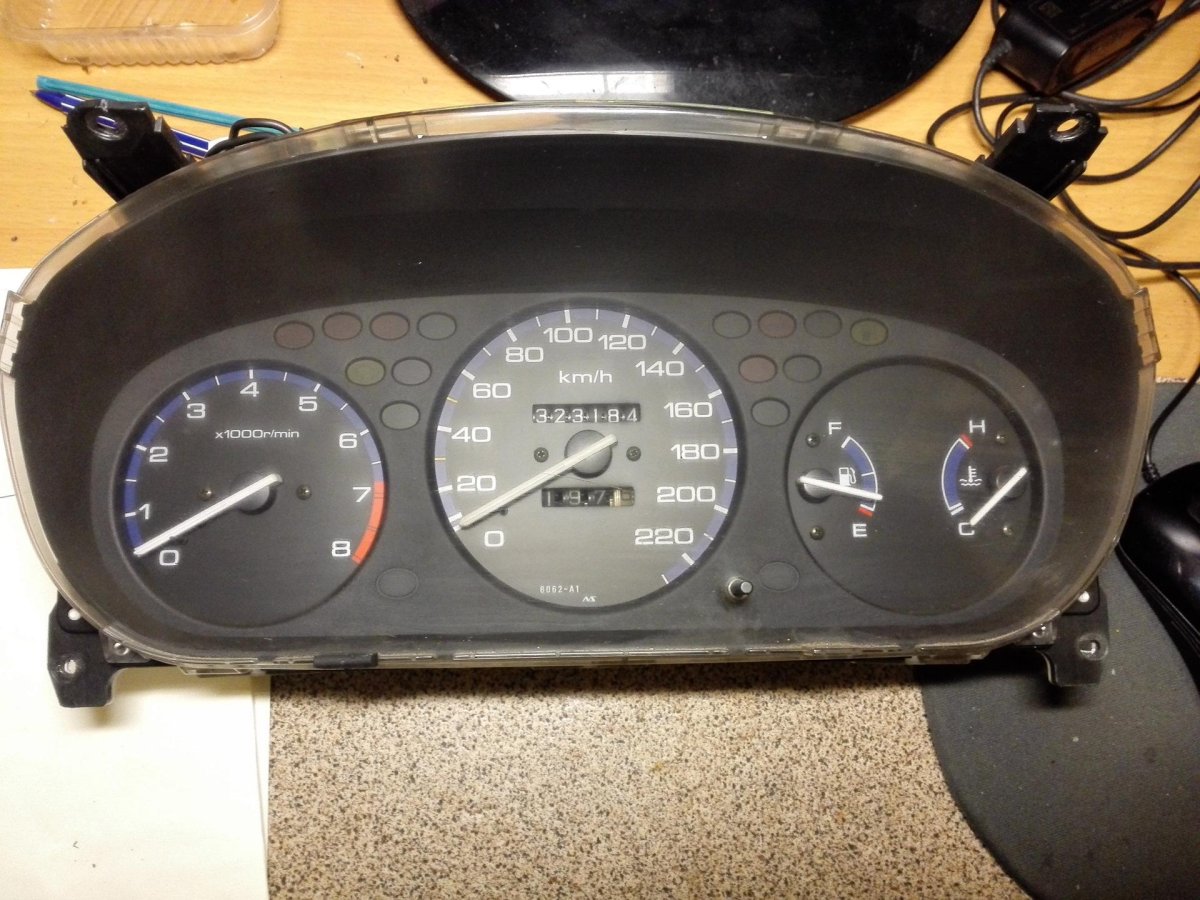 Civic 6 приборная панель