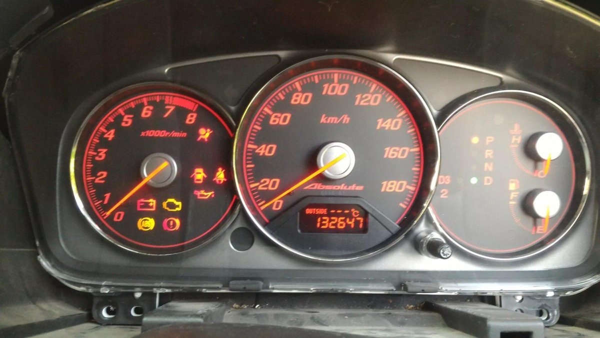 Щиток приборов Хонда стрим 2001