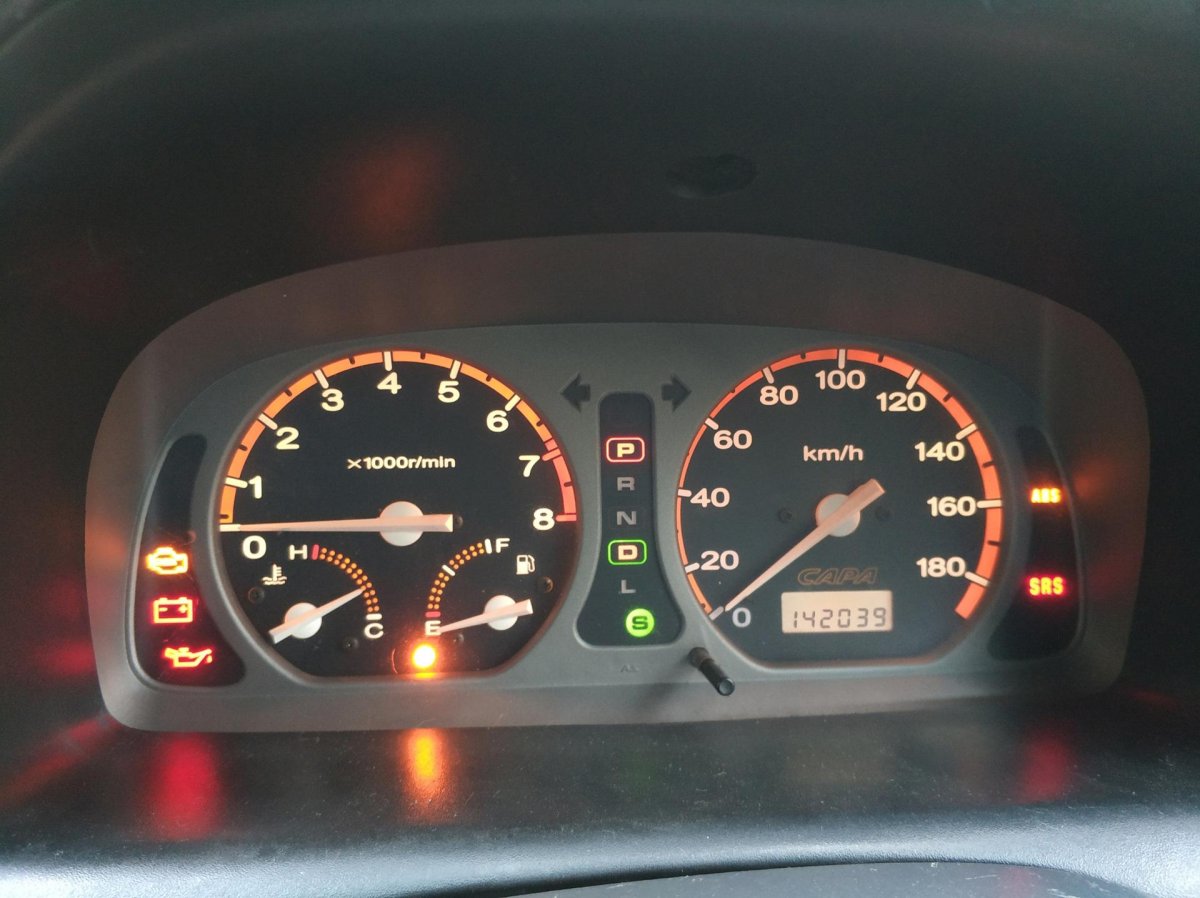 Honda capa приборная панель